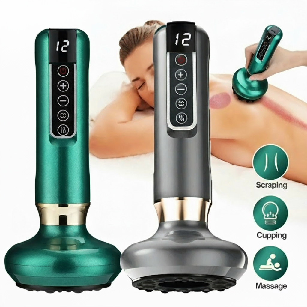 6/12 Kademeli Elektrikli Kupa Masaj Aleti