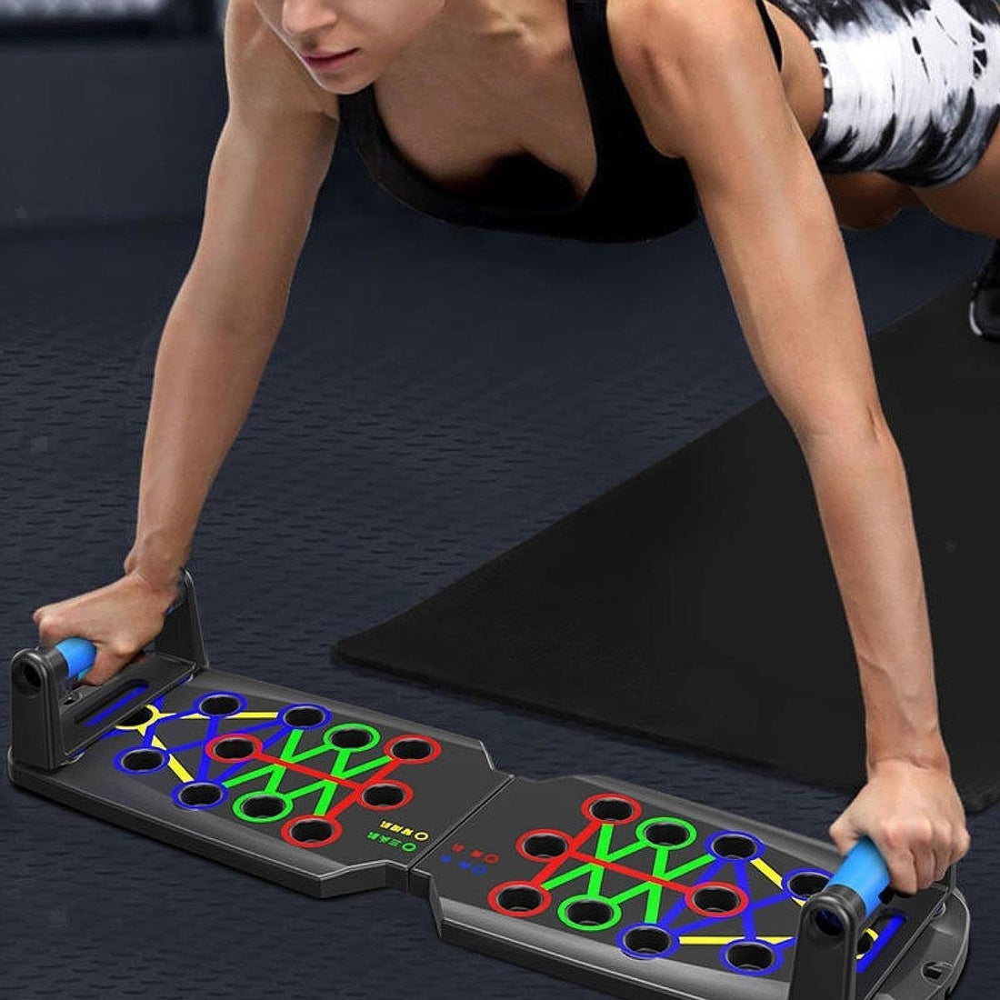 Portable Folding Push-Up Board